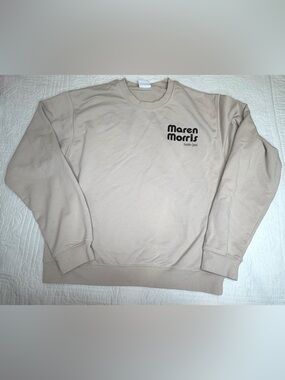 Maren Morris Humble Quest Beige Tan Sweatshirt Large Country Crewneck